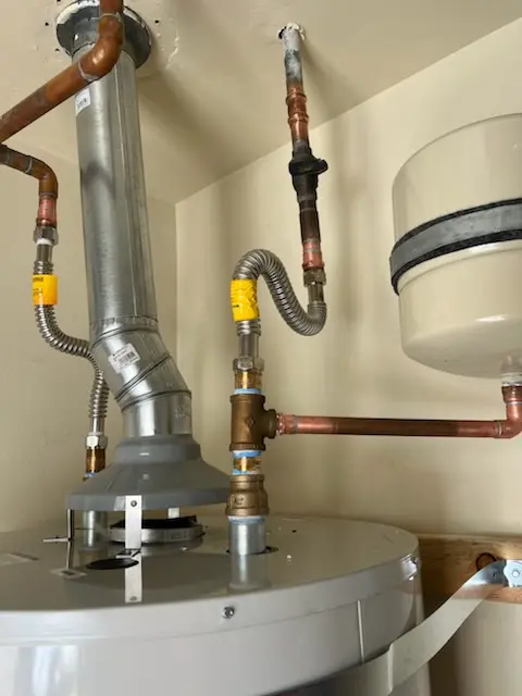 Water heater installation and plumbing repair in Downtown Pueblo
